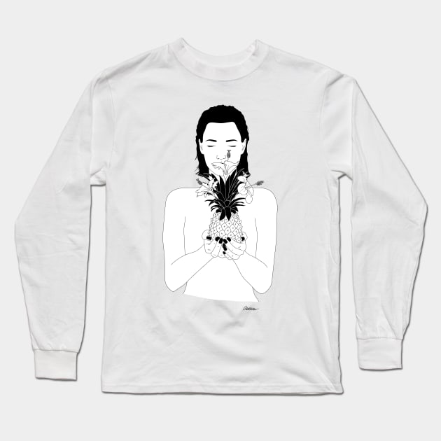 Take A Deep Breath Long Sleeve T-Shirt by camissao